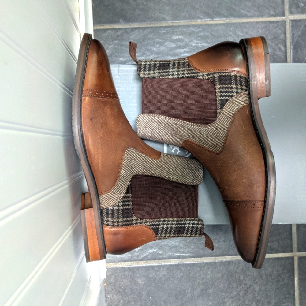 Stacy Adams Brown and Tan Men's Boots